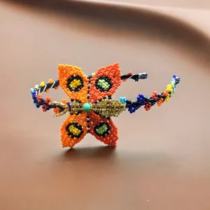 Beaded headband with Butterfly (20)