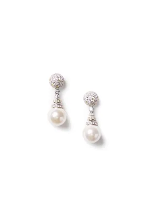 Classic Elegance Pearl Drop Earrings