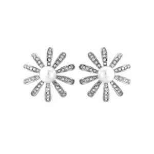 Enchanting Daisy Clip On Earrings