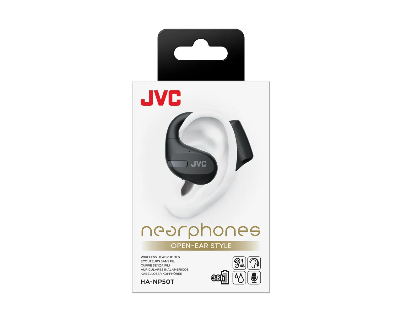 JVC Open-ear Headphones/earbuds Nearphones | HA-NP50T