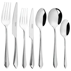 Prism 84 Piece Cutlery Set for 12 People