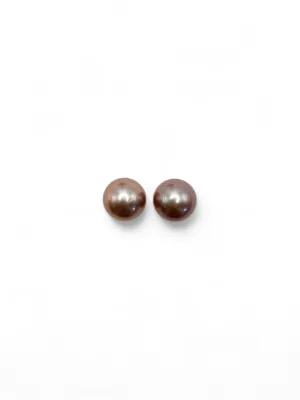 PURPLISH EDISON PEARL EARRINGS