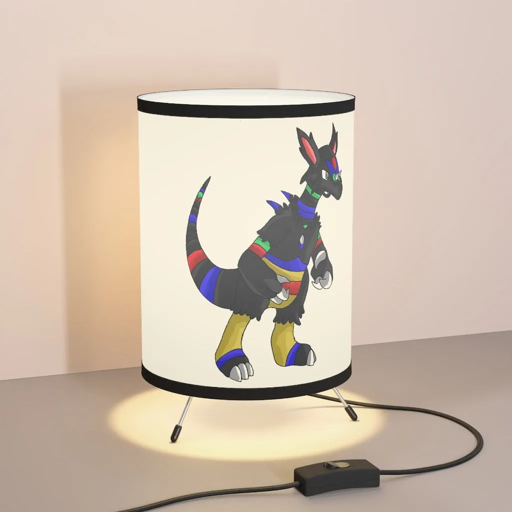 Rocino Tripod Lamp with High-Res Printed Shade, US/CA plug