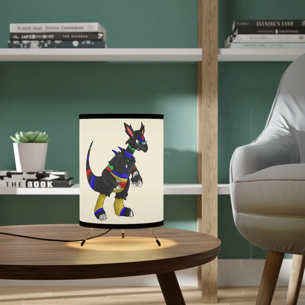 Rocino Tripod Lamp with High-Res Printed Shade, US/CA plug