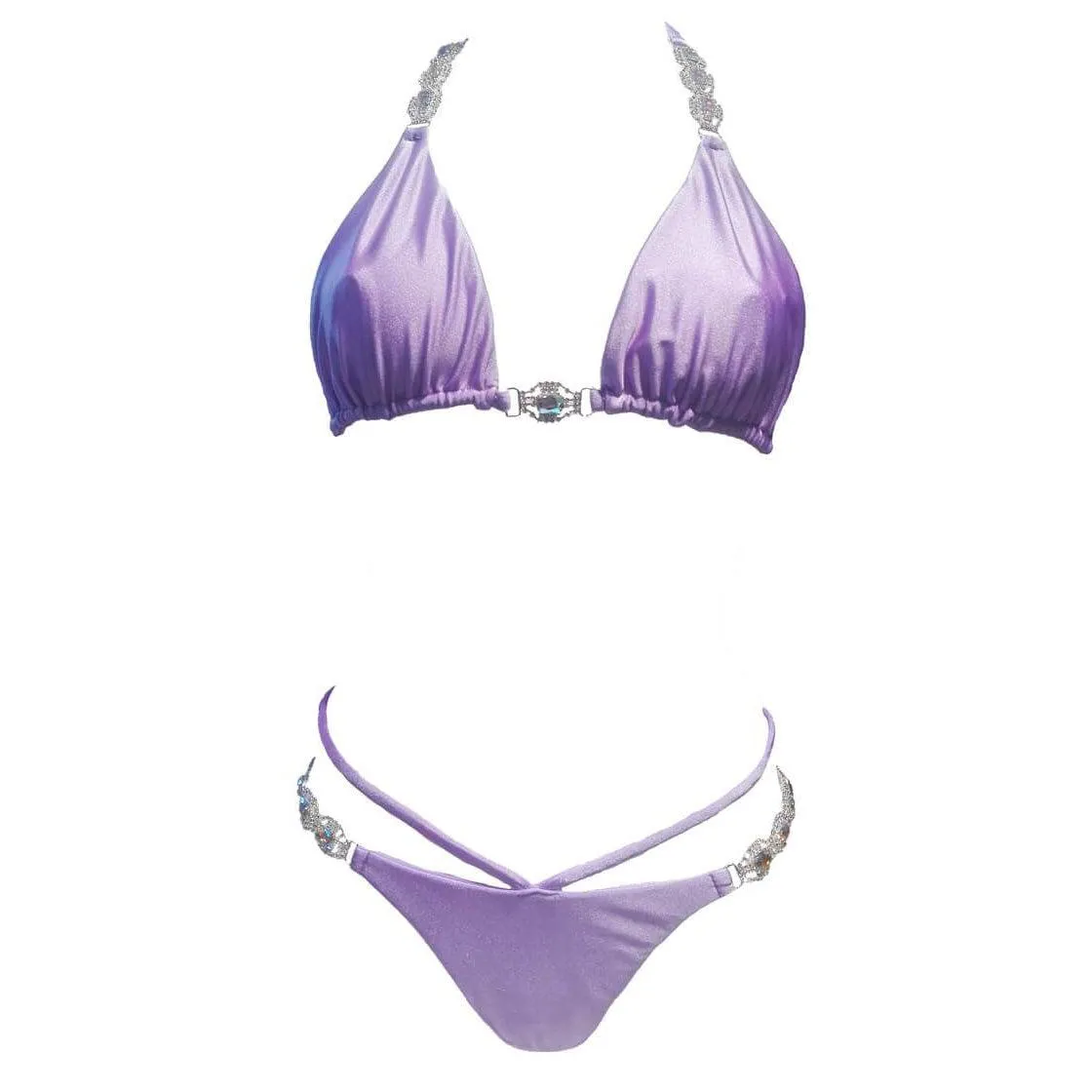 Shanel Triangle Top & Tango Bottom - Purple