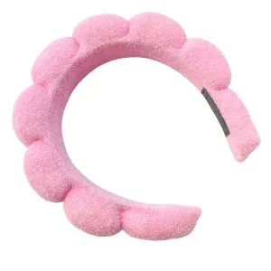 Terry Cloth Bubble Headbands