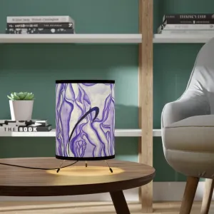 Tripod Lamp with High-Res Printed Shade, US/CA plug